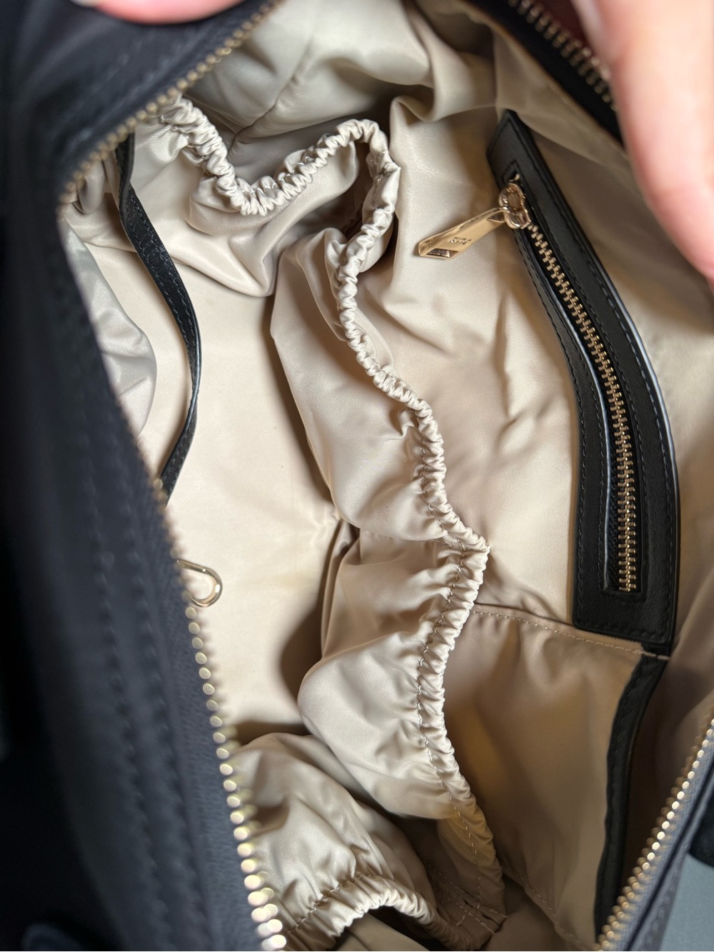 Mina Baie black nylon Emmy mini - Picture 9 of 11